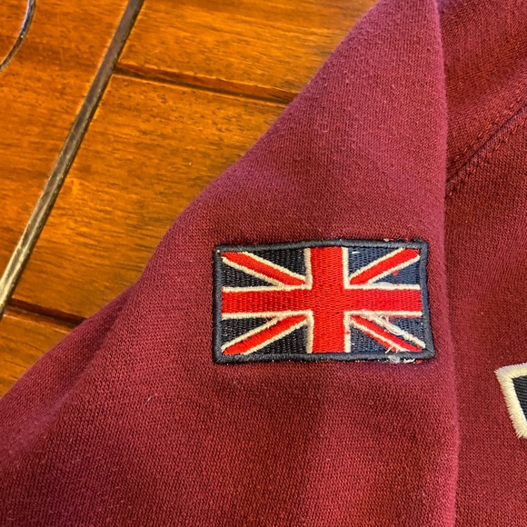 London England Unisex Zip Up Hoodie Size L SAKE❗️ - Picture 3 of 5